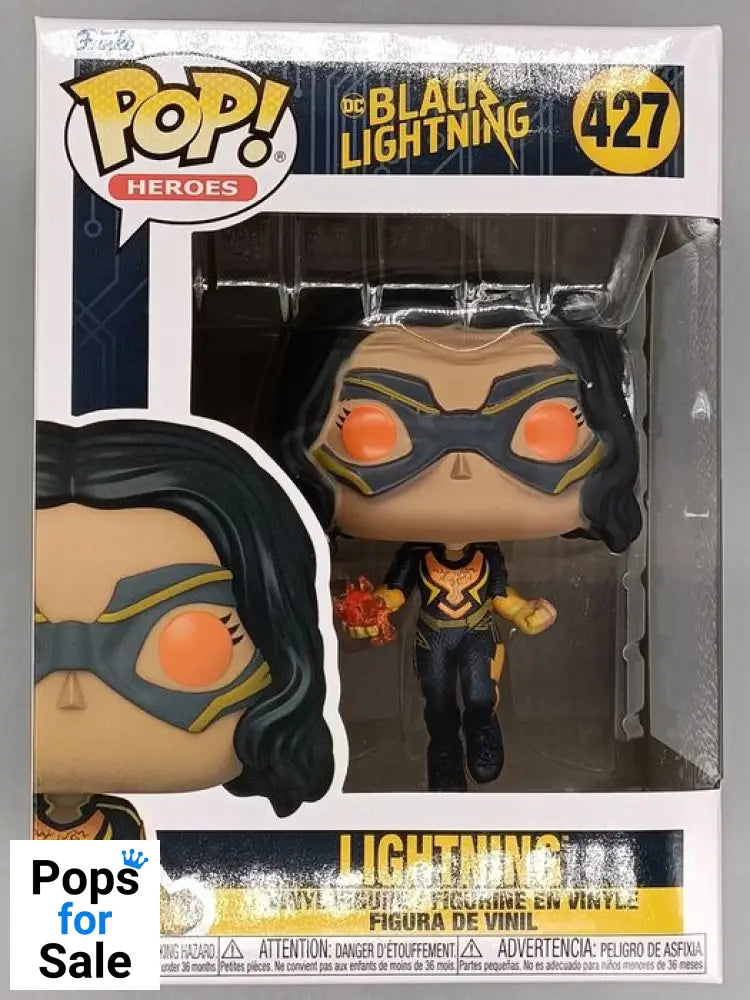 #427 Lightning - DC Black Lightning Funko POP