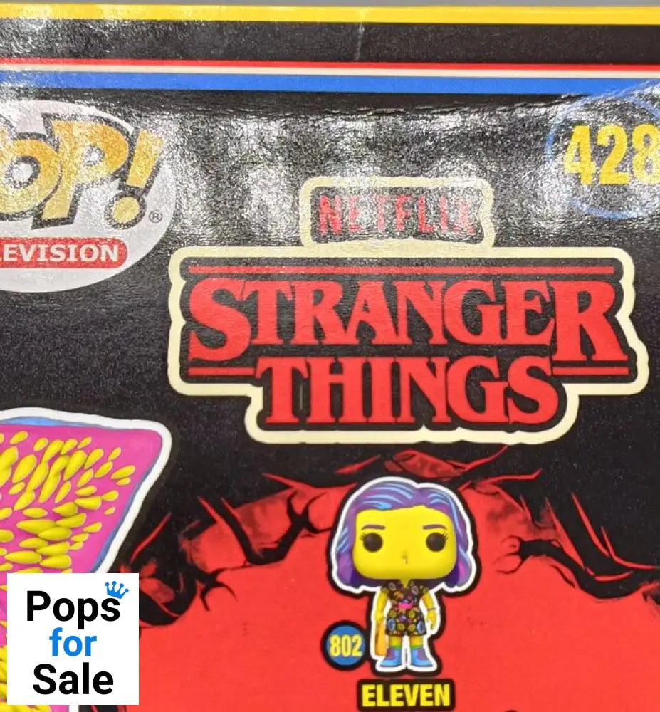 #428 Demogorgon Blacklight - Stranger Things - Box Damaged Funko POP