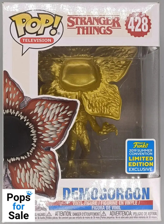 428 Demogorgon (Gold) - Stranger Things - 2019 Con Funko POP