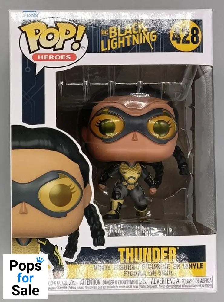 #428 Thunder - DC Black Lightning Funko POP