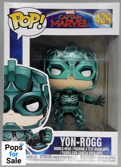 #429 YonRogg (Star Commander) Marvel Captain Marvel Box Damaged Funko POP