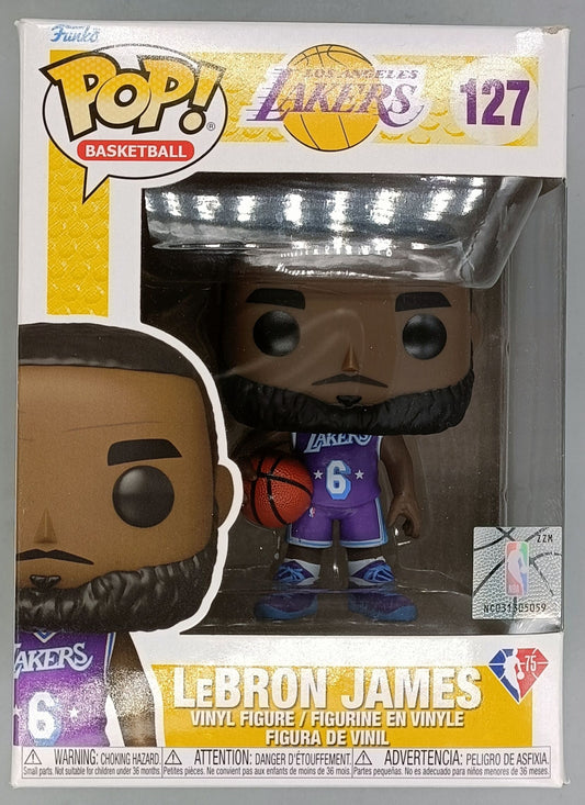 #127 LeBron James (City Edition) - NBA Los Angeles Lakers - BOX DAMAGE