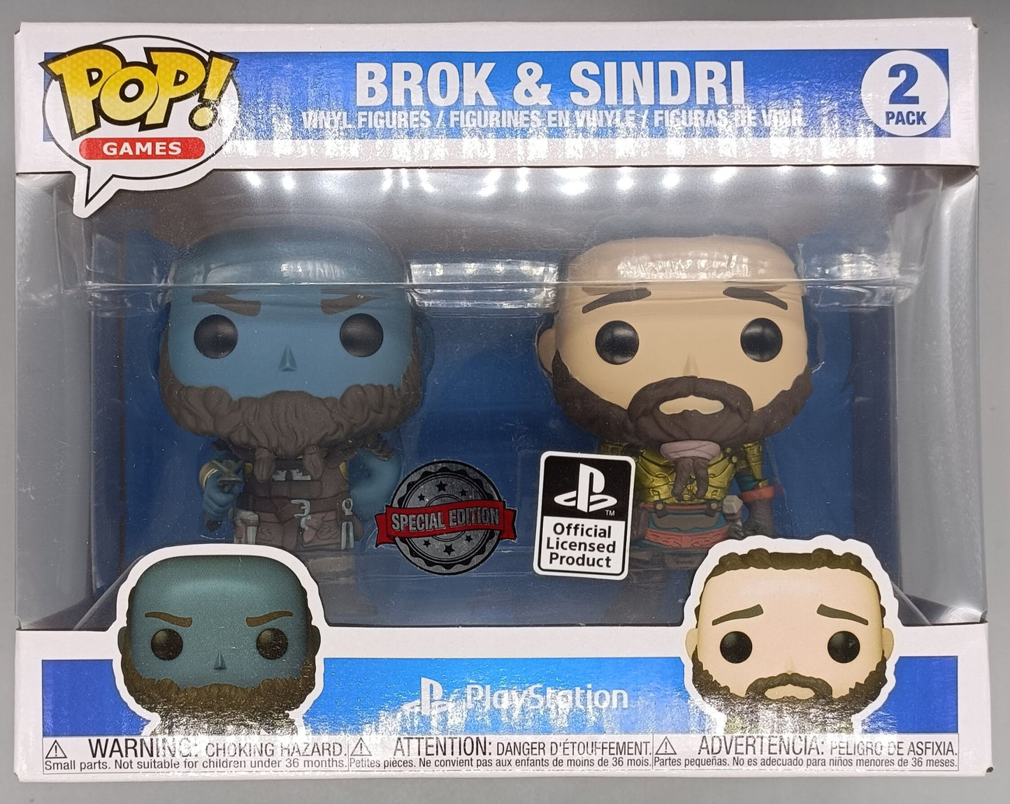 [2 Pack] Brok & Sindri - God of War Funko POP