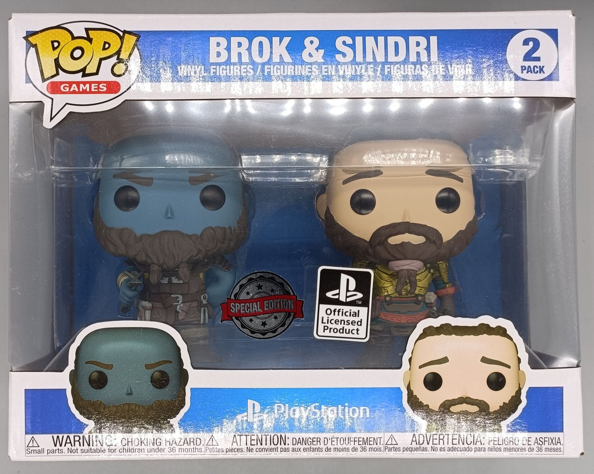 [2 Pack] Brok & Sindri - God of War Funko POP
