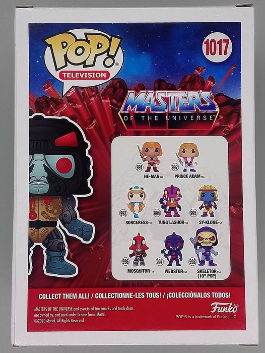 #1017 Blast-Attak - Masters of The Universe - 2020 Con Exc Funko POP