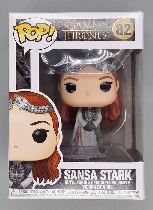 #82 Sansa Stark (Queen of the North)  Game of Thrones Box Damaged Funko POP