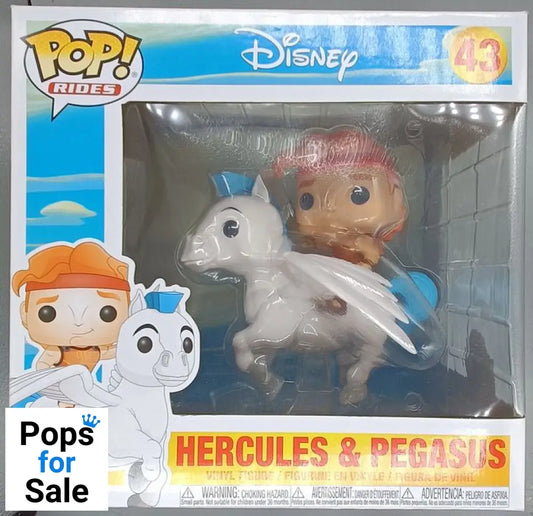 43 Hercules & Pegasus - Rides - Disney Hercules Funko POP