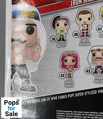 #43 Iron Sheik - WWE - Box Damaged Funko POP