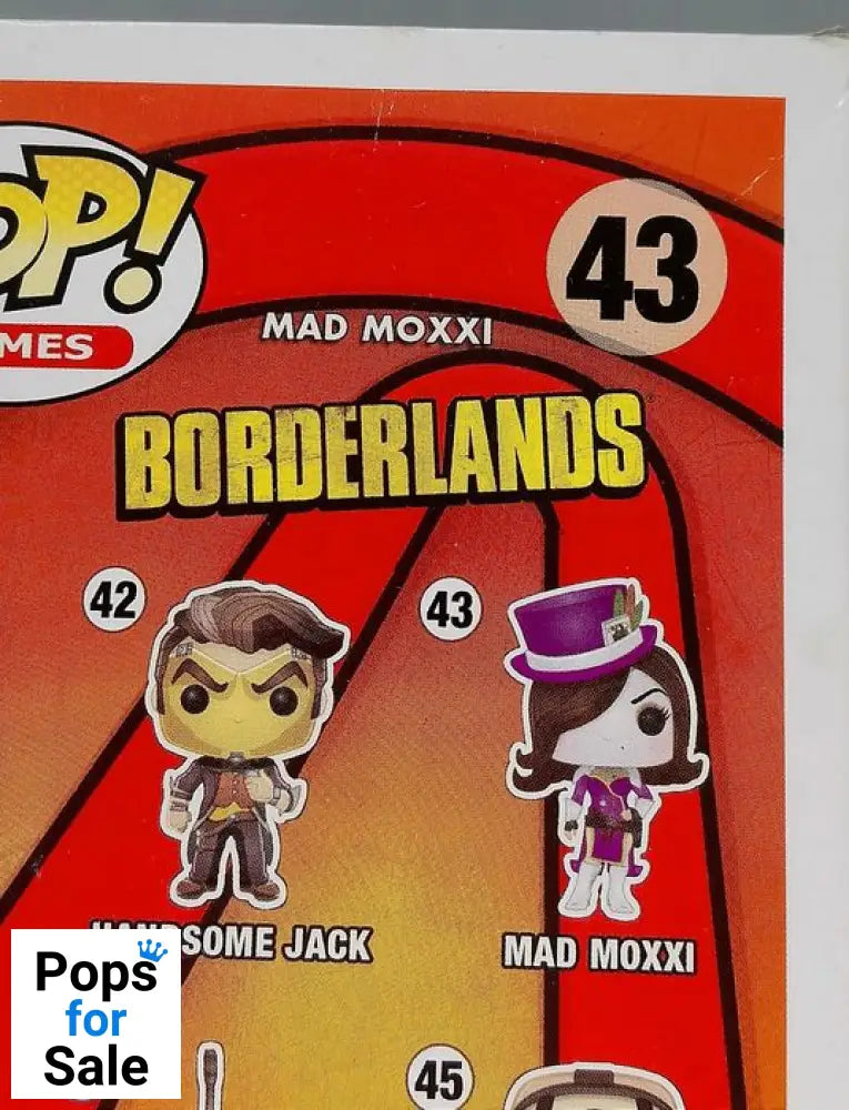 43 Mad Moxxi - Borderlands - Box Damaged Funko POP