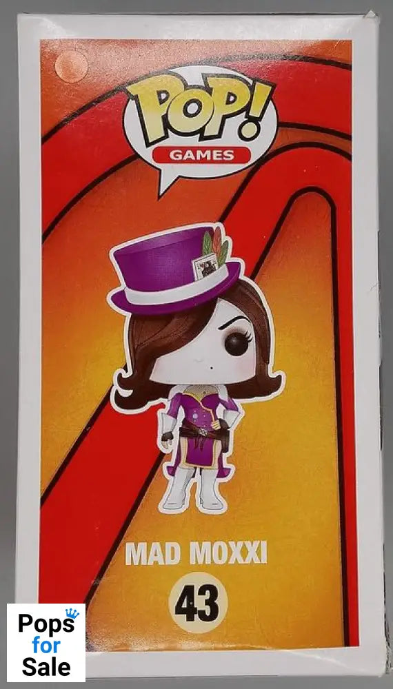 43 Mad Moxxi - Borderlands - Box Damaged Funko POP