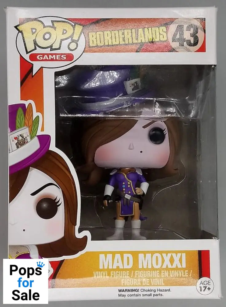 43 Mad Moxxi - Borderlands - Box Damaged Funko POP