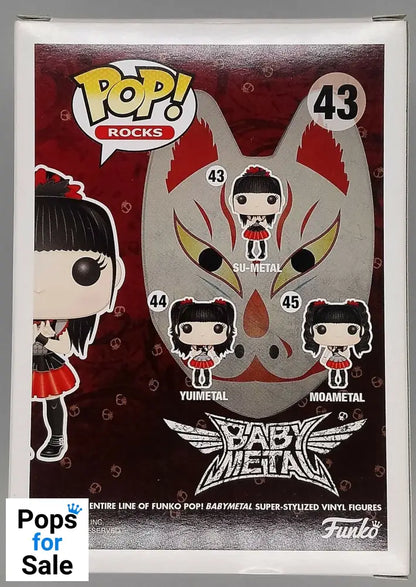 43 Su-Metal - Babymetal - Rocks - Box Damaged Funko POP