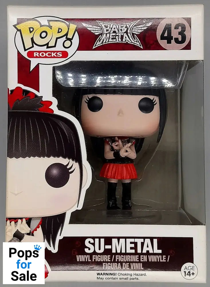 43 Su-Metal - Babymetal - Rocks - Box Damaged Funko POP