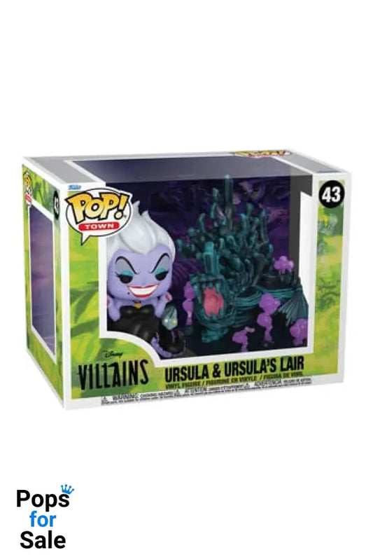 43 Ursula & Ursula’s Lair - Town Disney Villains The Little Mermaid Funko Pop Preorder