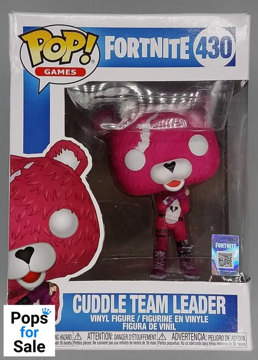 430 Cuddle Team Leader - Fortnite Funko POP - Damaged Box