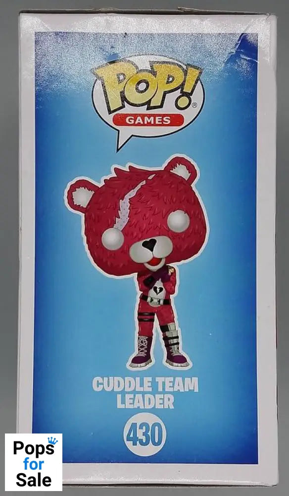 430 Cuddle Team Leader - Fortnite Funko POP - Damaged Box