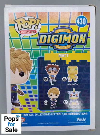 430 Matt - Digimon Funko POP