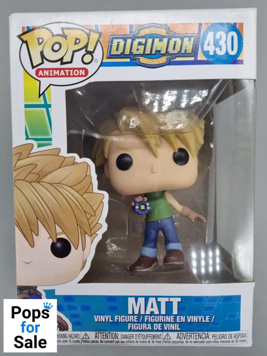 430 Matt - Digimon Funko POP
