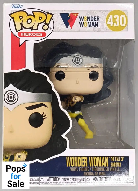 430 Wonder Woman (The Fall of Sinestro) - DC Funko POP - Box Damaged