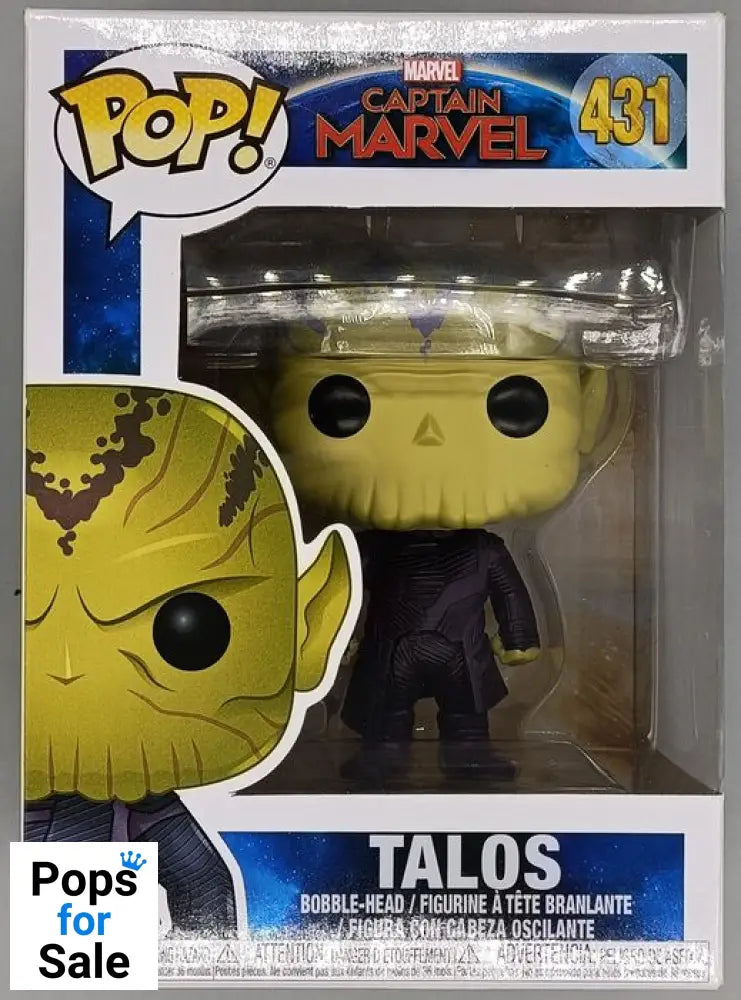 431 Talos - Marvel - Captain Marvel Funko POP