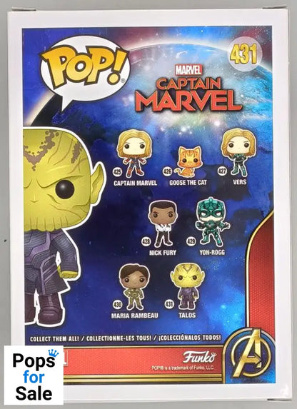 431 Talos - Marvel - Captain Marvel Funko POP