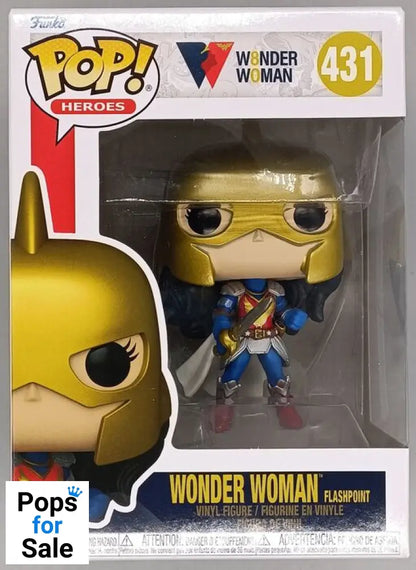 #431 Wonder Woman (Flashpoint) DC Wonder Woman 80th - Box Damaged Funko POP