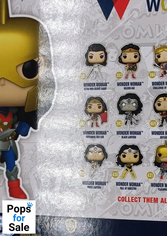 #431 Wonder Woman (Flashpoint) DC Wonder Woman 80th - Box Damaged Funko POP