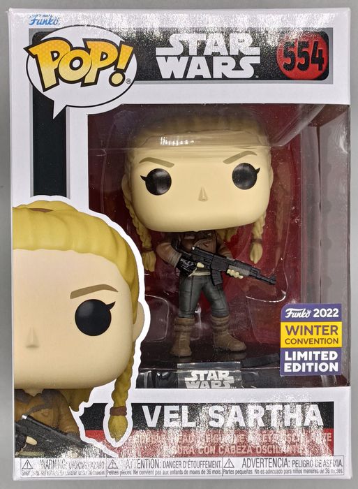 #554 Vel Sartha - Star Wars Andor - 2022 Con - Box Damaged Funko POP