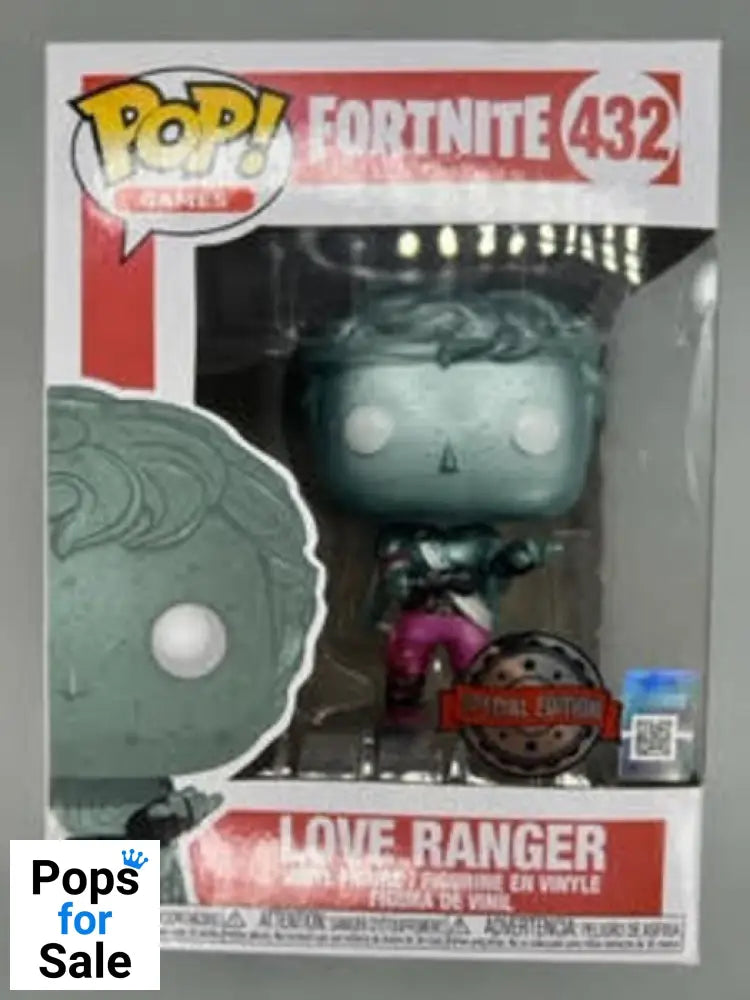 #432 Love Ranger - Metallic - Fortnite - Box Damaged Funko POP