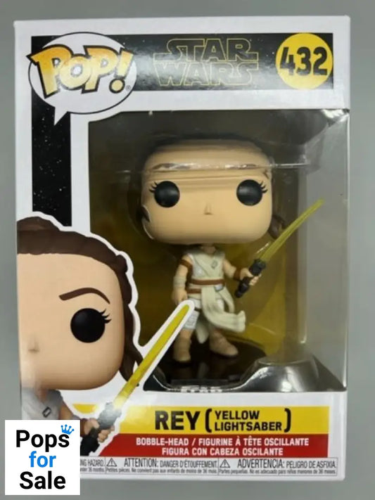 #432 Rey (Yellow Lightsaber) - Star Wars Funko POP