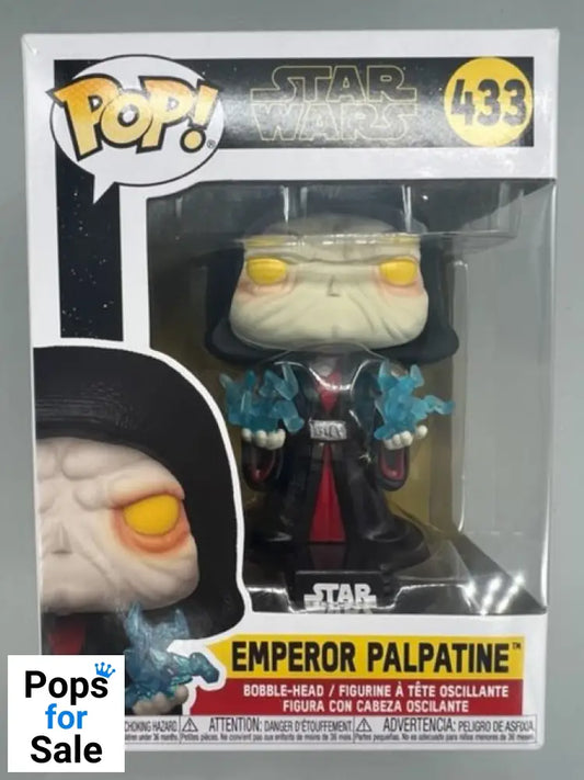 433 Emperor Palpatine (Revitalized) - Star Wars Funko POP - Box Damaged
