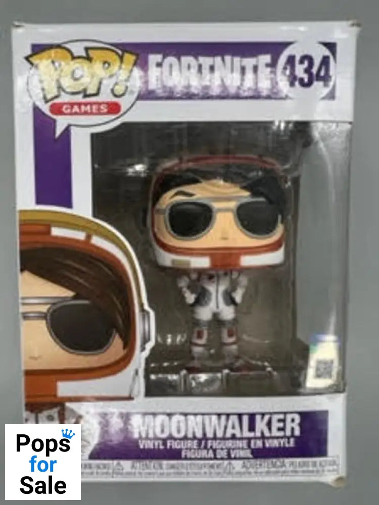 #434 Moonwalker - Fortnite - Box Damaged Funko POP