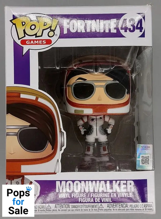 #434 Moonwalker - Fortnite - Box Damaged Funko POP