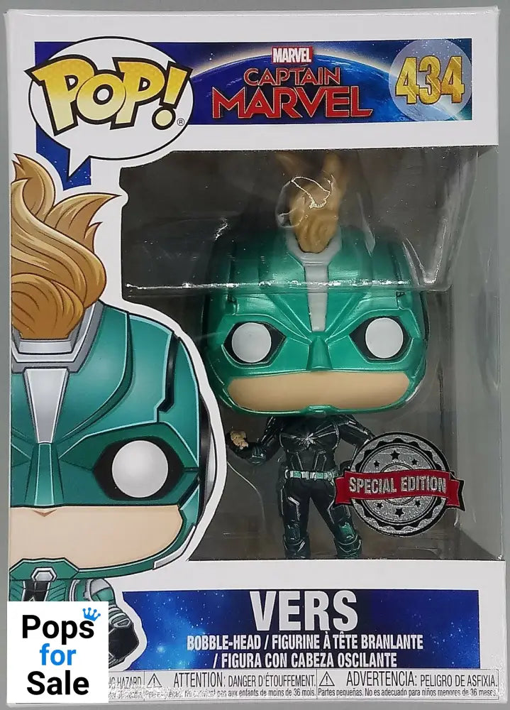 #434 Vers (Masked) - Marvel Captain Marvel Funko POP