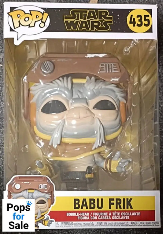 435 Babu Frik - 10 Inch - Star Wars - Box Damaged Funko POP