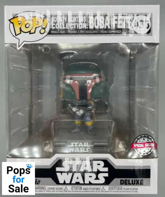 436 Bounty Hunters Collection: Boba Fett Deluxe Star Wars Funko POP