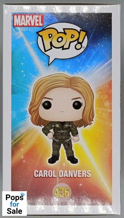 #436 Carol Danvers (Flight Suit) - Marvel Captain Marvel Funko POP