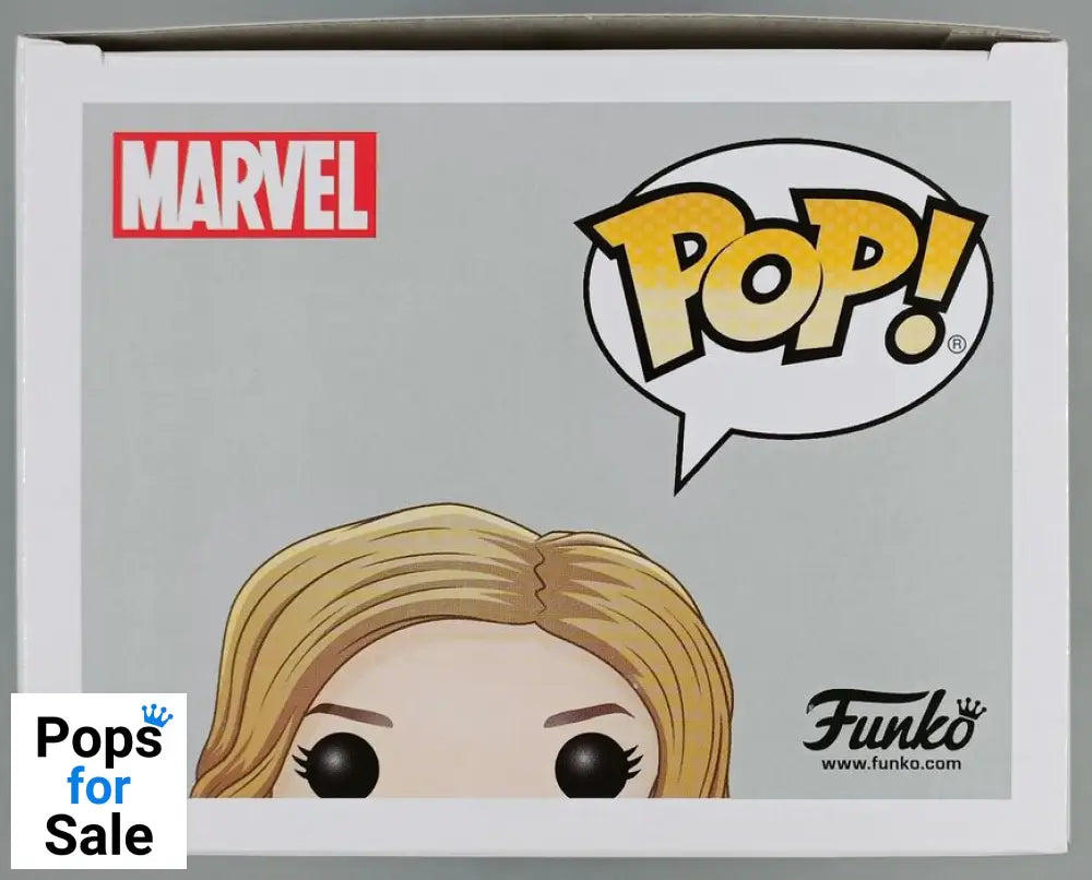 #436 Carol Danvers (Flight Suit) - Marvel Captain Marvel Funko POP