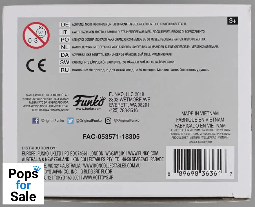 #436 Carol Danvers (Flight Suit) - Marvel Captain Marvel Funko POP