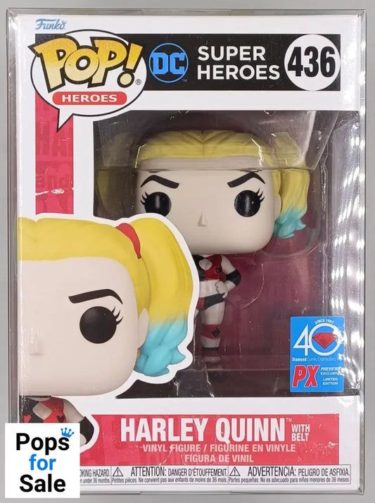 436 Harley Quinn (with Belt) - DC Funko POP