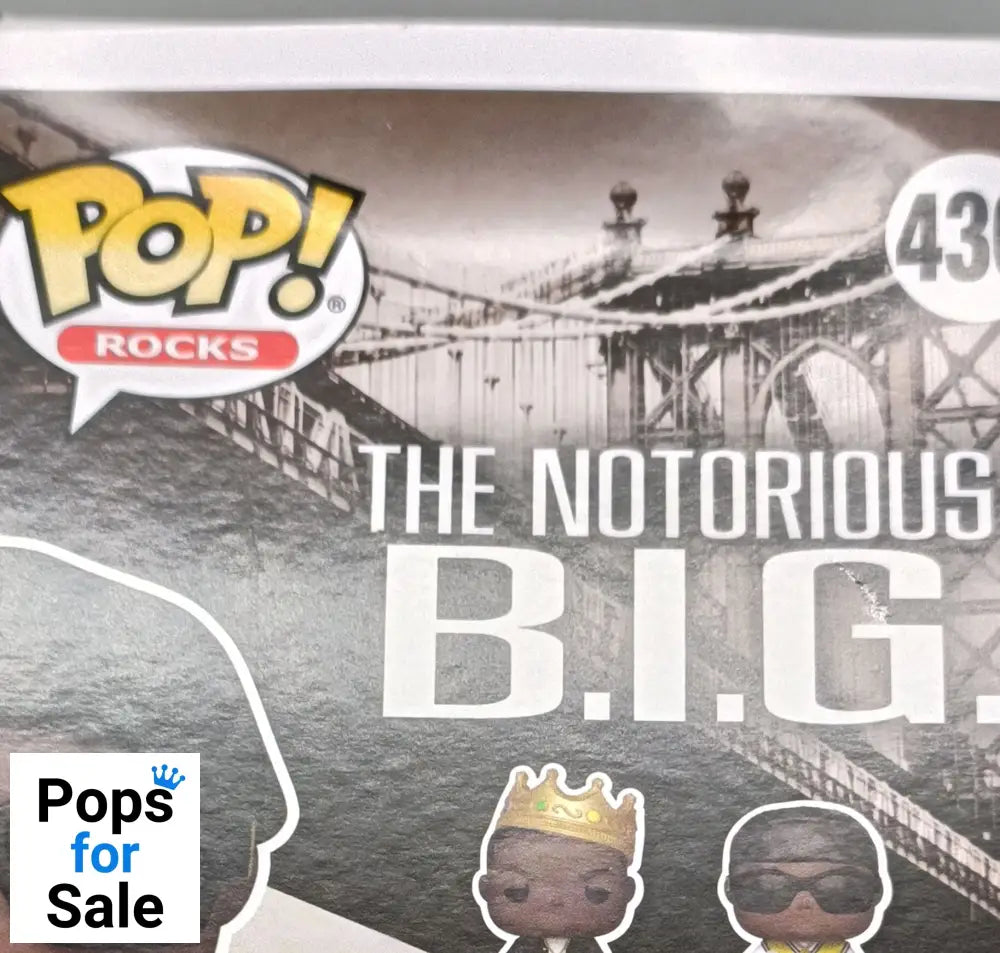 436 Notorious B.I.G - Beat The Summer Jam 95 - Box Damaged Funko POP