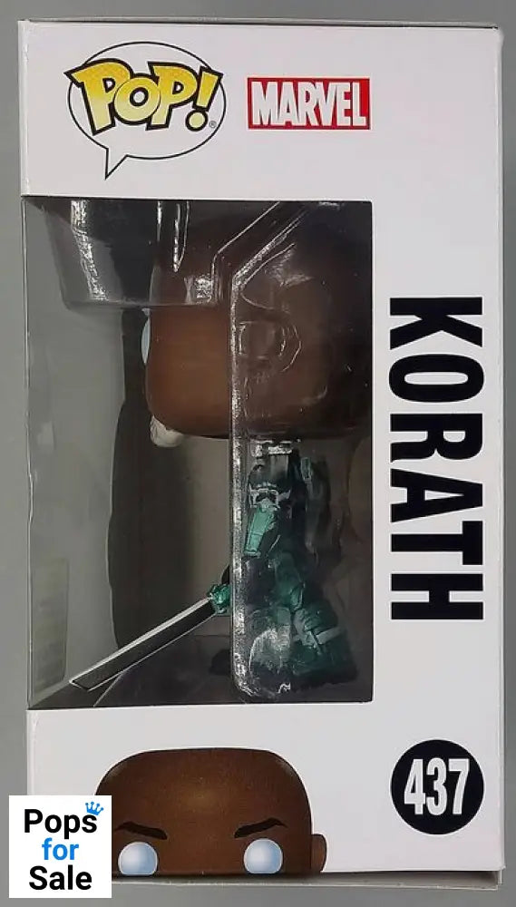 #437 Korath (Starforce Suit) Captain Marvel 2019 Con Box Damaged Funko POP