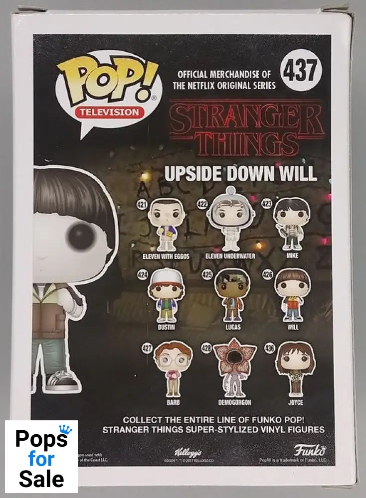 #437 Upside Down Will - Stranger Things Funko POP