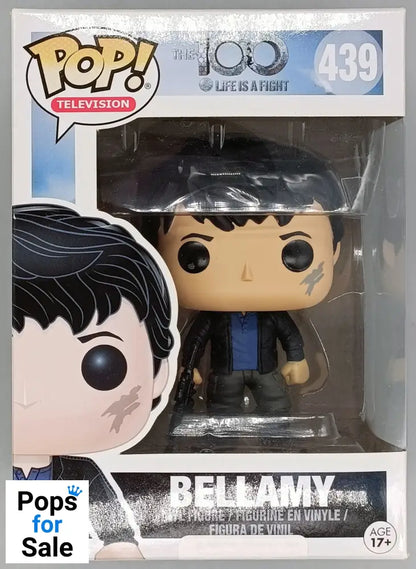 #439 Bellamy - The 100 - Box Damaged Funko POP