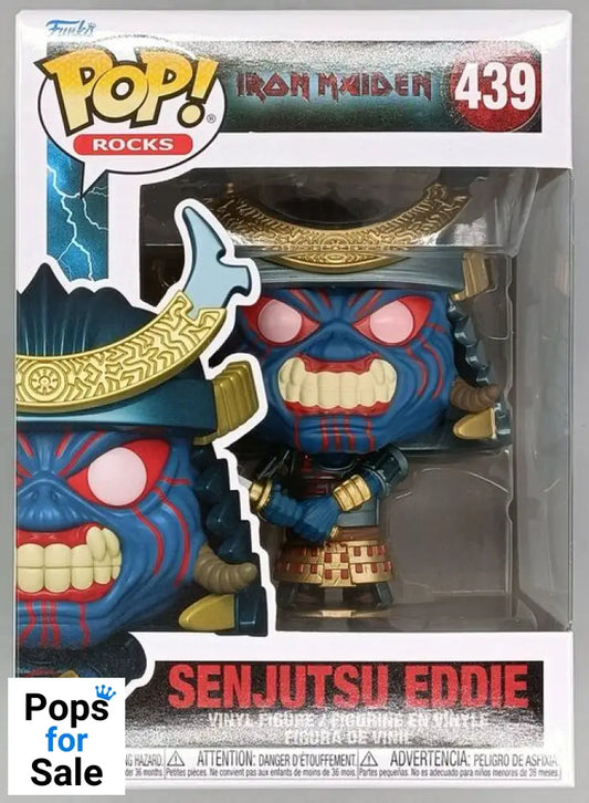 439 Senjutsu Eddie - Iron Maiden - Rocks Funko POP - Brand New