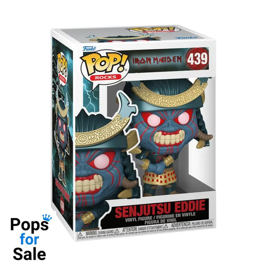 439 Senjutsu Eddie - Iron Maiden Rocks Funko Pop Preorder