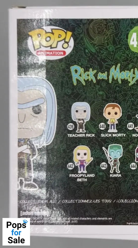 #439 Teacher Rick - Rick and Morty - Box Damaged Funko POP