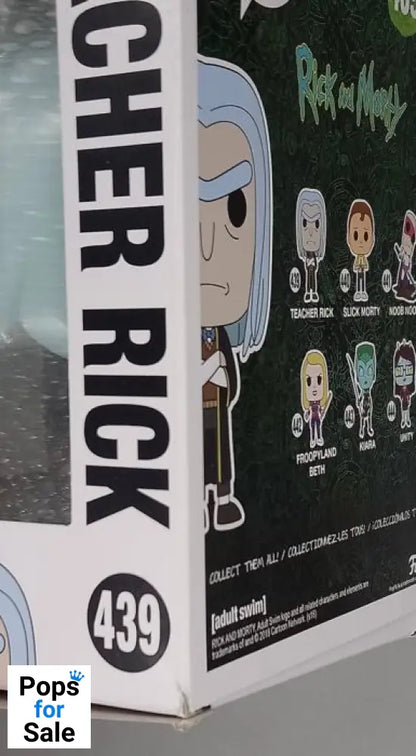 #439 Teacher Rick - Rick and Morty - Box Damaged Funko POP