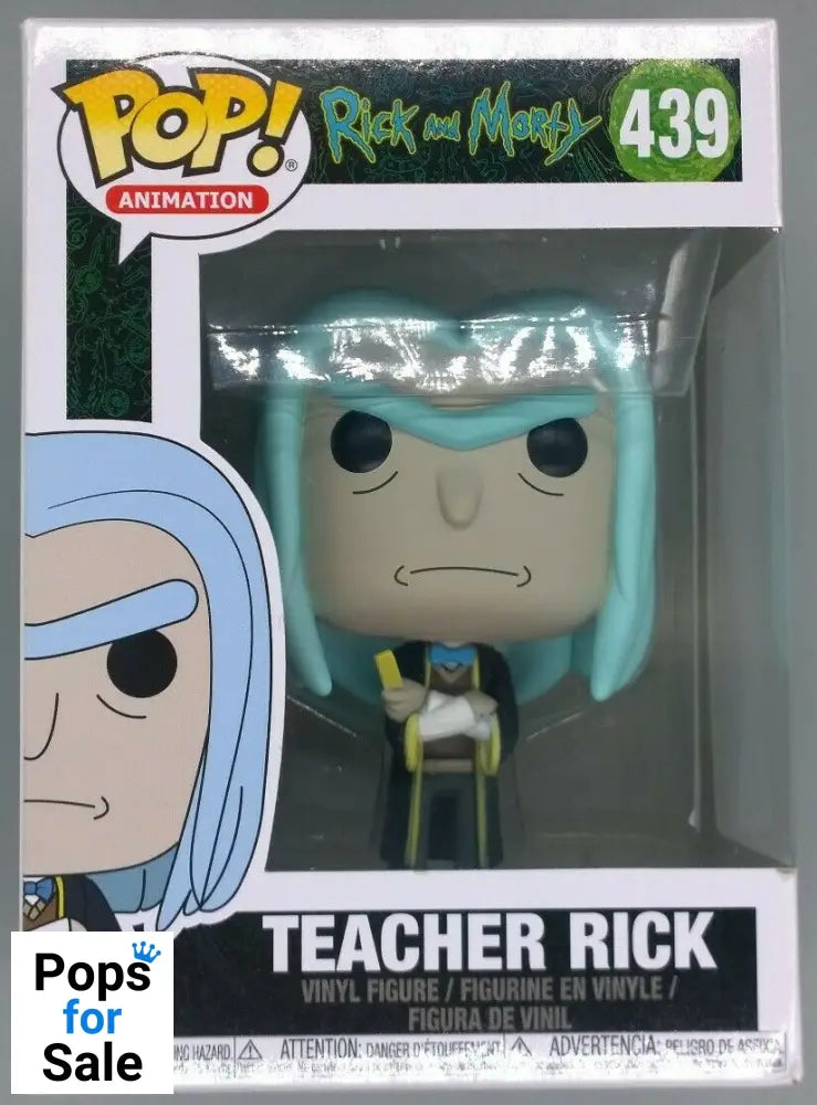 439 Teacher Rick - Rick and Morty Funko POP