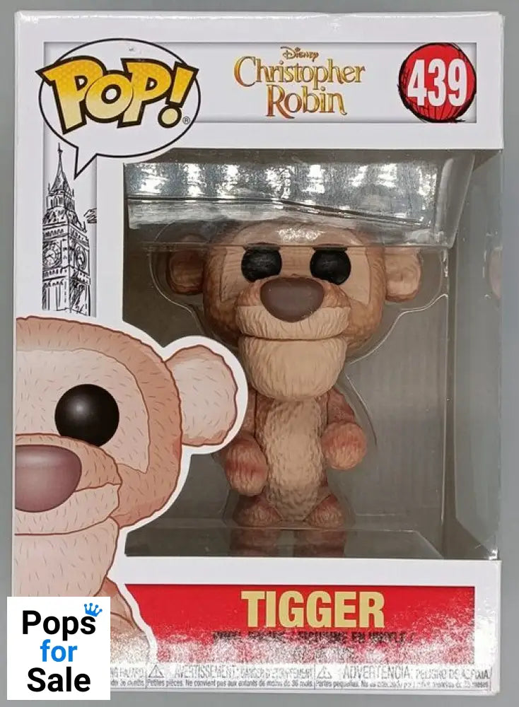 439 Tigger - Disney Christopher Robin - Winnie the Pooh - Box Damaged Funko POP